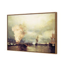 Ivan Aivazovsky - Sea Battle at Vyborg