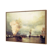 Ivan Aivazovsky - Sea Battle at Vyborg