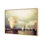 Ivan Aivazovsky - Sea Battle at Vyborg