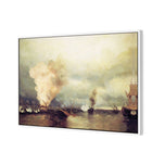 Ivan Aivazovsky - Sea Battle at Vyborg