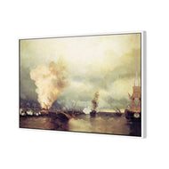 Ivan Aivazovsky - Sea Battle at Vyborg