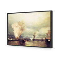 Ivan Aivazovsky - Sea Battle at Vyborg