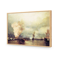 Ivan Aivazovsky - Sea Battle at Vyborg