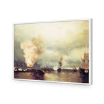 Ivan Aivazovsky - Sea Battle at Vyborg
