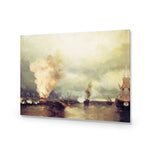 Ivan Aivazovsky - Sea Battle at Vyborg