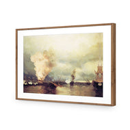 Ivan Aivazovsky - Sea Battle at Vyborg