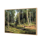 Brook in Birch Forest 1883 By Ivan Shishkin