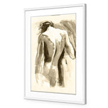 Nude Man, Sepia