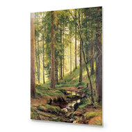 Forest Stream By Ivan Shishkin