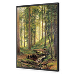 Forest Stream By Ivan Shishkin