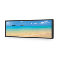 Idyllic Beach Mountains