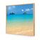 Idyllic Beach Mountains