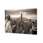 Liberty over Manhattan