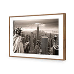 Liberty over Manhattan