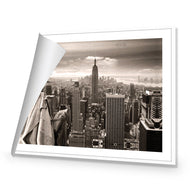 Liberty over Manhattan