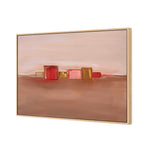 Pink Pastel Abstract Landscape
