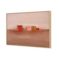 Pink Pastel Abstract Landscape