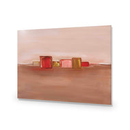 Pink Pastel Abstract Landscape