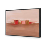 Pink Pastel Abstract Landscape