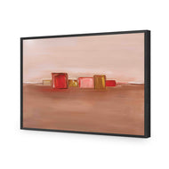 Pink Pastel Abstract Landscape