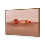 Pink Pastel Abstract Landscape