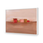 Pink Pastel Abstract Landscape