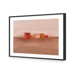 Pink Pastel Abstract Landscape