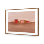 Pink Pastel Abstract Landscape