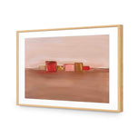 Pink Pastel Abstract Landscape