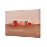Pink Pastel Abstract Landscape