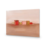 Pink Pastel Abstract Landscape