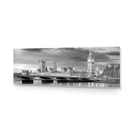 London River Reflections B&W