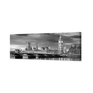 London River Reflections B&W