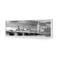 London River Reflections B&W