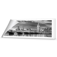 London River Reflections B&W