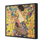 Lady with Fan By Gustav Klimt