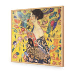 Lady with Fan By Gustav Klimt
