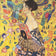 Lady with Fan By Gustav Klimt