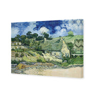 Van Gogh - Thatched Cottages at Cordeville