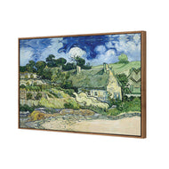 Van Gogh - Thatched Cottages at Cordeville