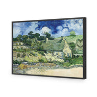 Van Gogh - Thatched Cottages at Cordeville