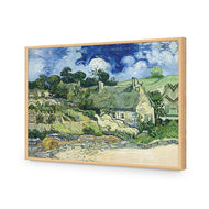 Van Gogh - Thatched Cottages at Cordeville