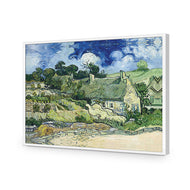 Van Gogh - Thatched Cottages at Cordeville