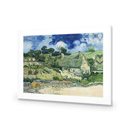 Van Gogh - Thatched Cottages at Cordeville