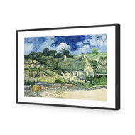 Van Gogh - Thatched Cottages at Cordeville