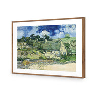 Van Gogh - Thatched Cottages at Cordeville