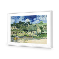 Van Gogh - Thatched Cottages at Cordeville