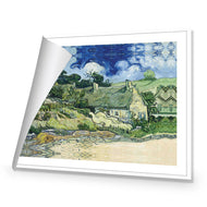 Van Gogh - Thatched Cottages at Cordeville