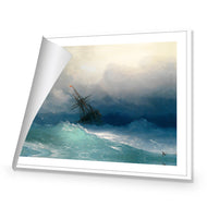 Ivan Aivazovsky - Caught in a Storm