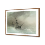 Ivan Aivazovsky - Ship in Stormy Sea
